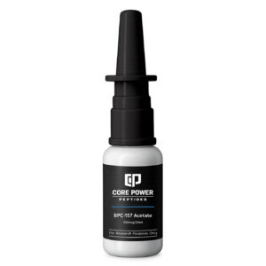 Core Power Peptides BPC-157 Acetate 100mcg/20ml nasal spray research peptide
