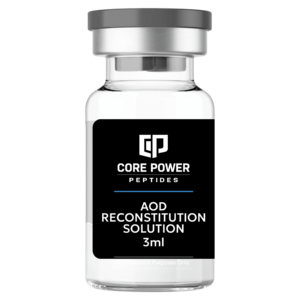 Core Power Peptides AOD Reconstitution Solution 3ml vial for research use