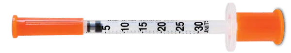 Syringe dosage scale visualization